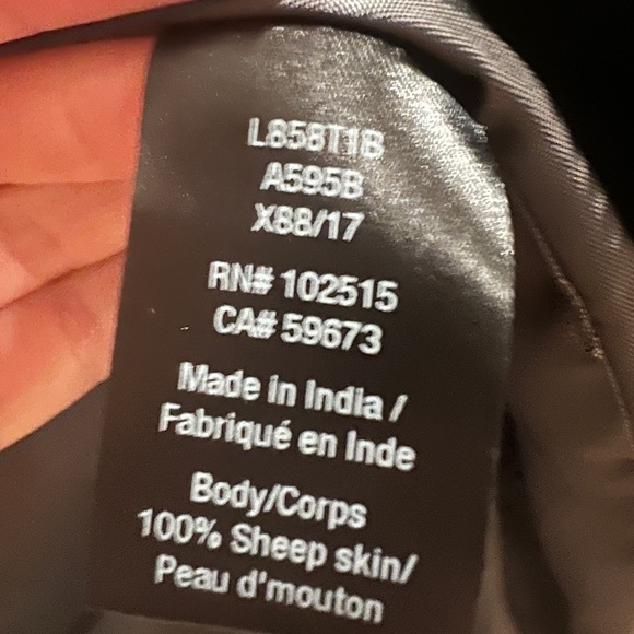 John Varvatos leather jacket NWOT - Picture 3 of 8